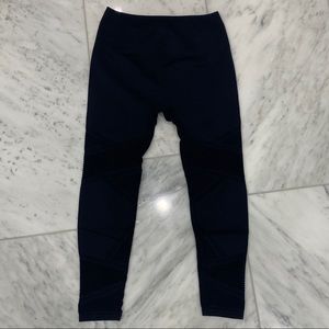 Fabletics Cropped Leggings with Mesh Detailing